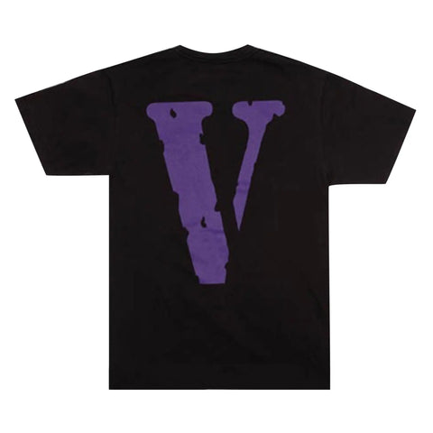 Vlone Friends T-Shirt 'Black/Purple' CLEARANCE
