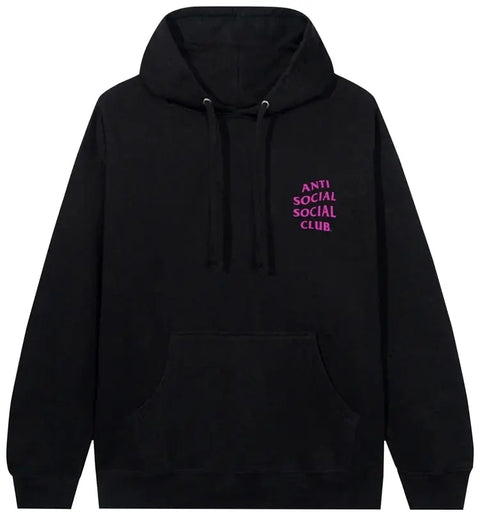 Anti Social Social Club Bubblegum Hoodie 'Black'