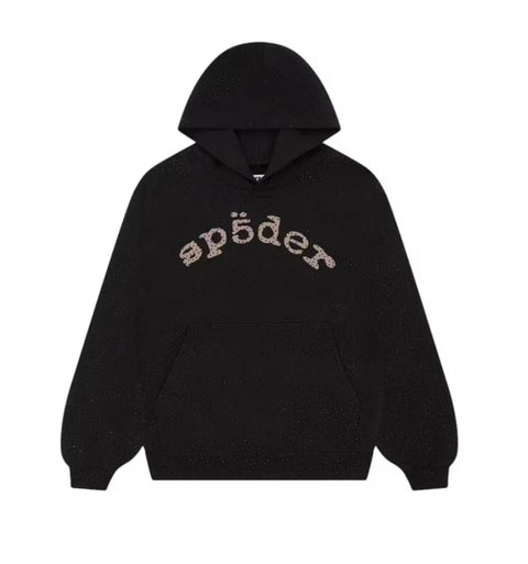 Sp5der Vvs Hoodie 'Black'