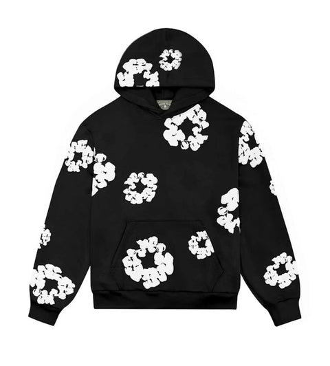 Denim Tears The Cotton Wreath Hoodie 'Black'