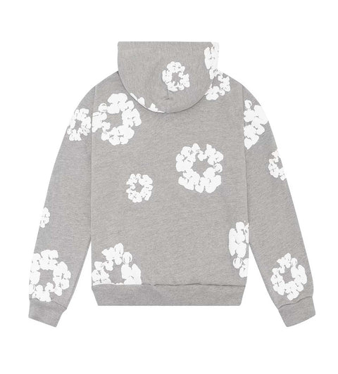 Denim Tears The Cotton Wreath Hoodie 'Grey' STEAL DEAL