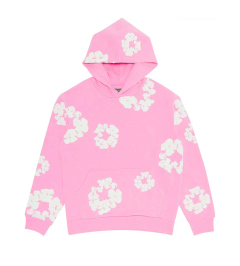 Denim Tears The Cotton Wreath Hoodie 'Pink'