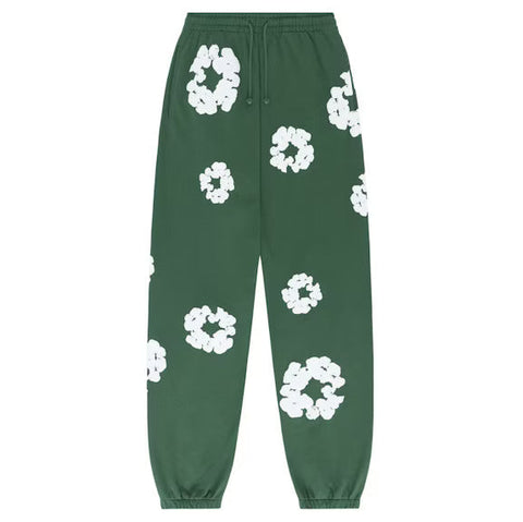 Denim Tears The Cotton Wreath Sweatpants 'Green'