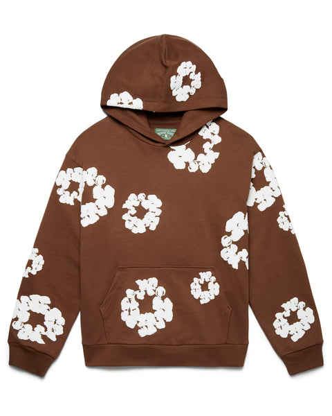 Denim Tears The Cotton Wreath Hoodie 'Brown'