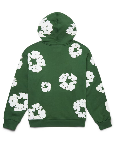 Denim Tears The Cotton Wreath Hoodie 'Green' STEAL DEAL