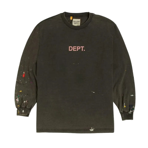 Gallery Dept. DEPT. Painted L/S T-Shirt 'Black'