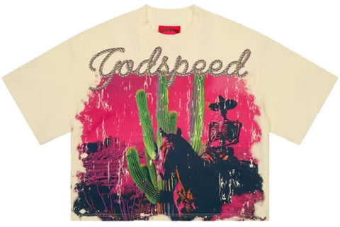 Godspeed Westworld Tee 'Bone Beige' CLEARANCE