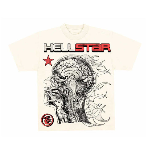 Hellstar Studios Human Development Tee 'Cream'