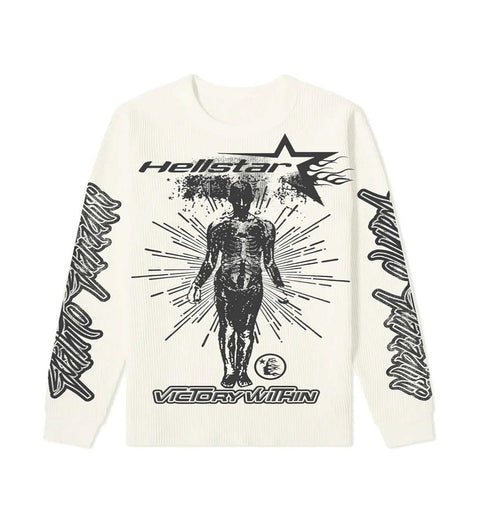 Hellstar Studios Victory Thermal Long Sleeve 'Cream'