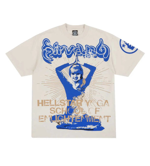 Hellstar Studios Yoga Tee 'Cream'