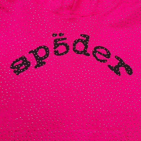 Sp5der Vvs Hoodie 'Pink'