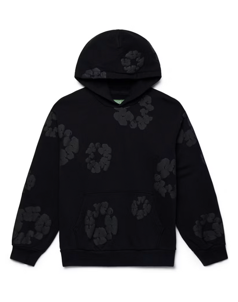 Denim Tears Mono Cotton Wreath Hoodie 'Black'
