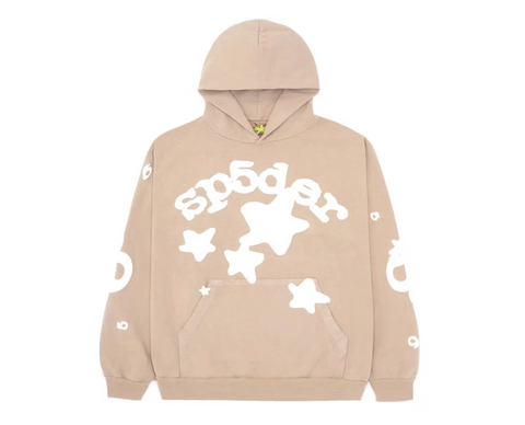 Sp5der Beluga Hoodie 'Sand'