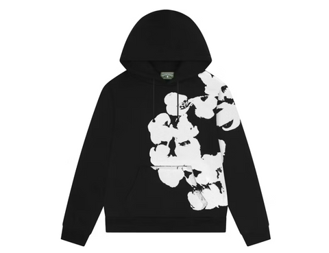 Denim Tears Big Cotton Wreath Sweatshirt 'Black'