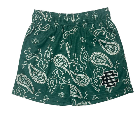 Eric Emanuel EE Basic Short 'Green Paisley'
