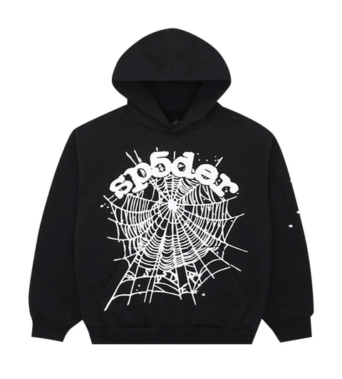 Sp5der OG Web Hoodie 'Black'