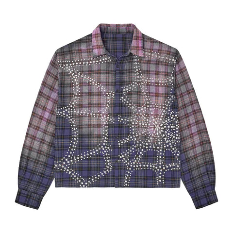 Vale Forever Blue Inferno Flannel T-Shirt 'Purple'