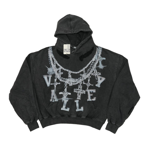 Vale Forever Big Chain Hoodie 'Black'