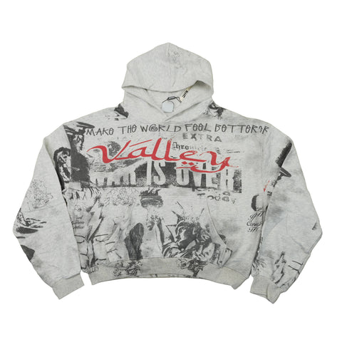Vale Forever Mural Hoodie 'Grey'
