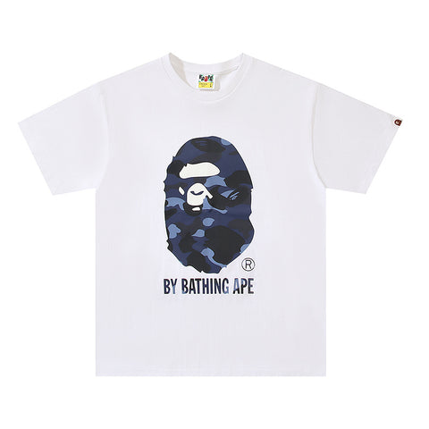 BAPE ABC Camo By Bathing Ape Tee 'White/Navy'