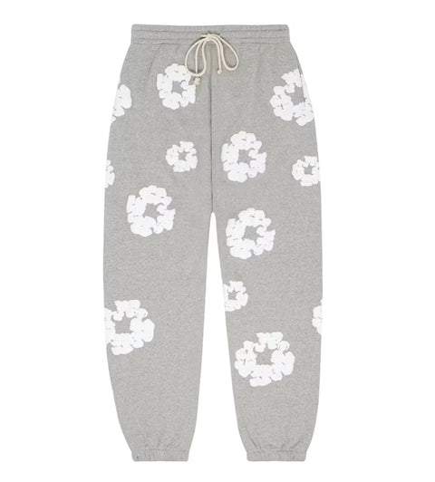 Denim Tears The Cotton Wreath Sweatpants 'Grey'