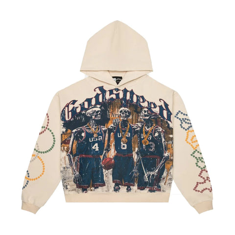 Godspeed Dreamteam 24 Hoodie 'Bone'