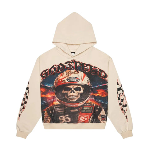 Godspeed Racer Goldie Hoodie 'Bone'